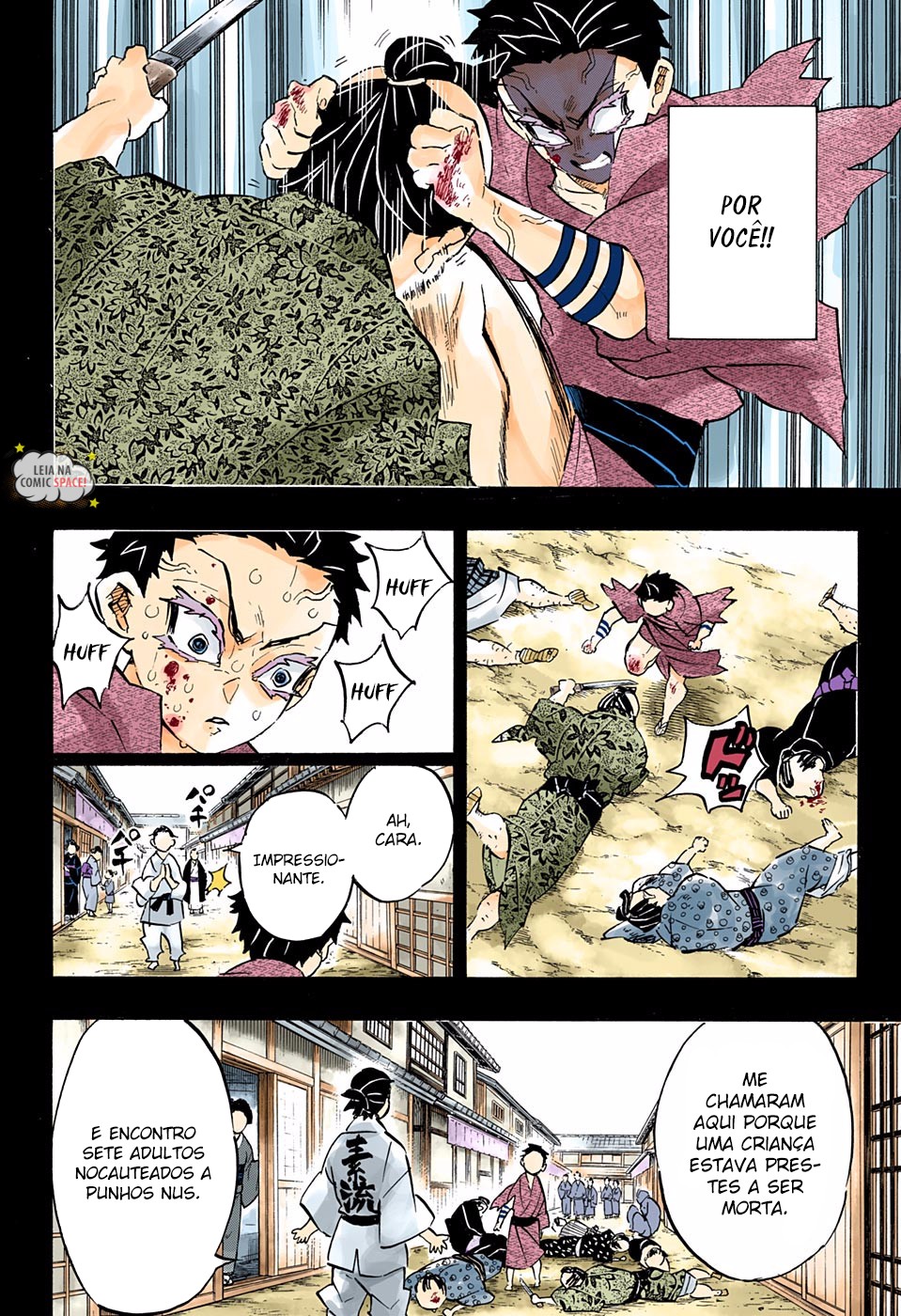 Read Demon Slayer Kimetsu no Yaiba PT-BR Manga Online