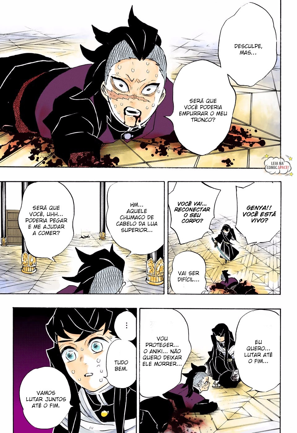 Read Demon Slayer Kimetsu no Yaiba PT-BR Manga Online