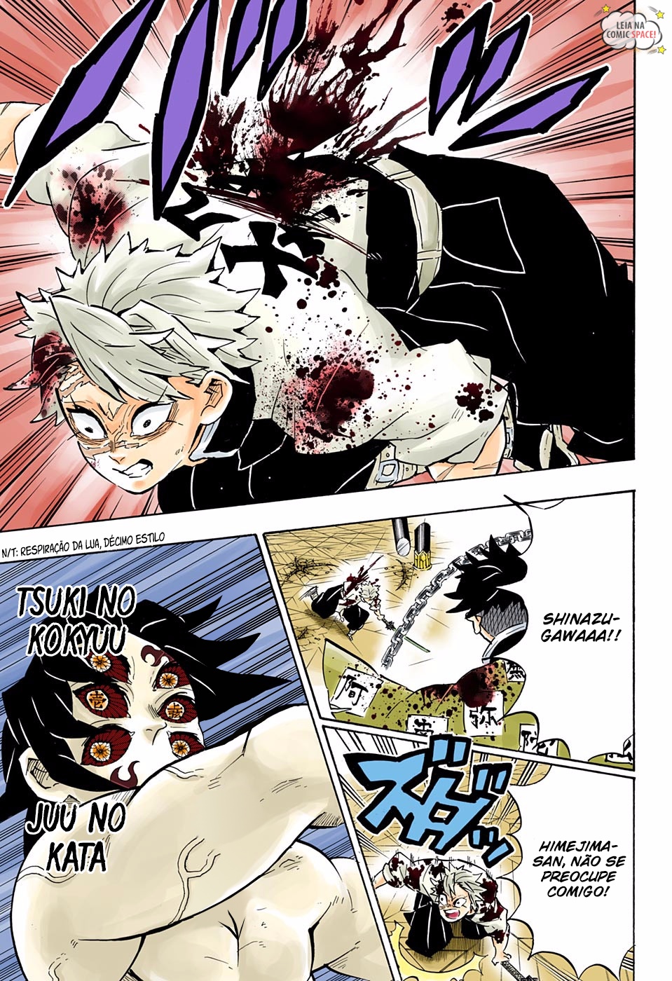 Read Demon Slayer Kimetsu no Yaiba PT-BR Manga Online