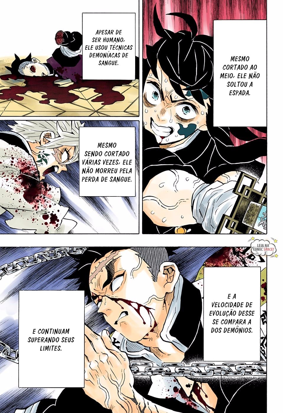 Read Demon Slayer Kimetsu no Yaiba PT-BR Manga Online