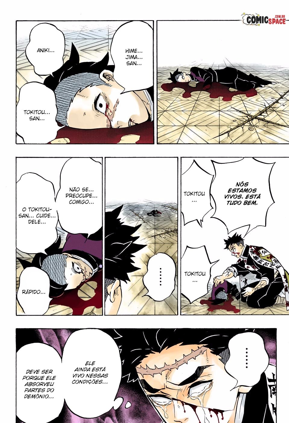 Read Demon Slayer Kimetsu no Yaiba PT-BR Manga Online