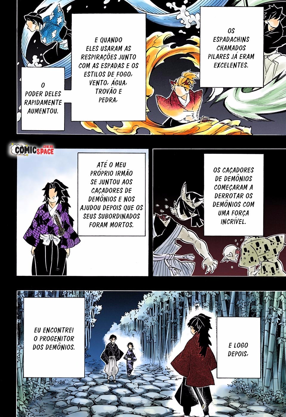 Read Demon Slayer Kimetsu no Yaiba PT-BR Manga Online