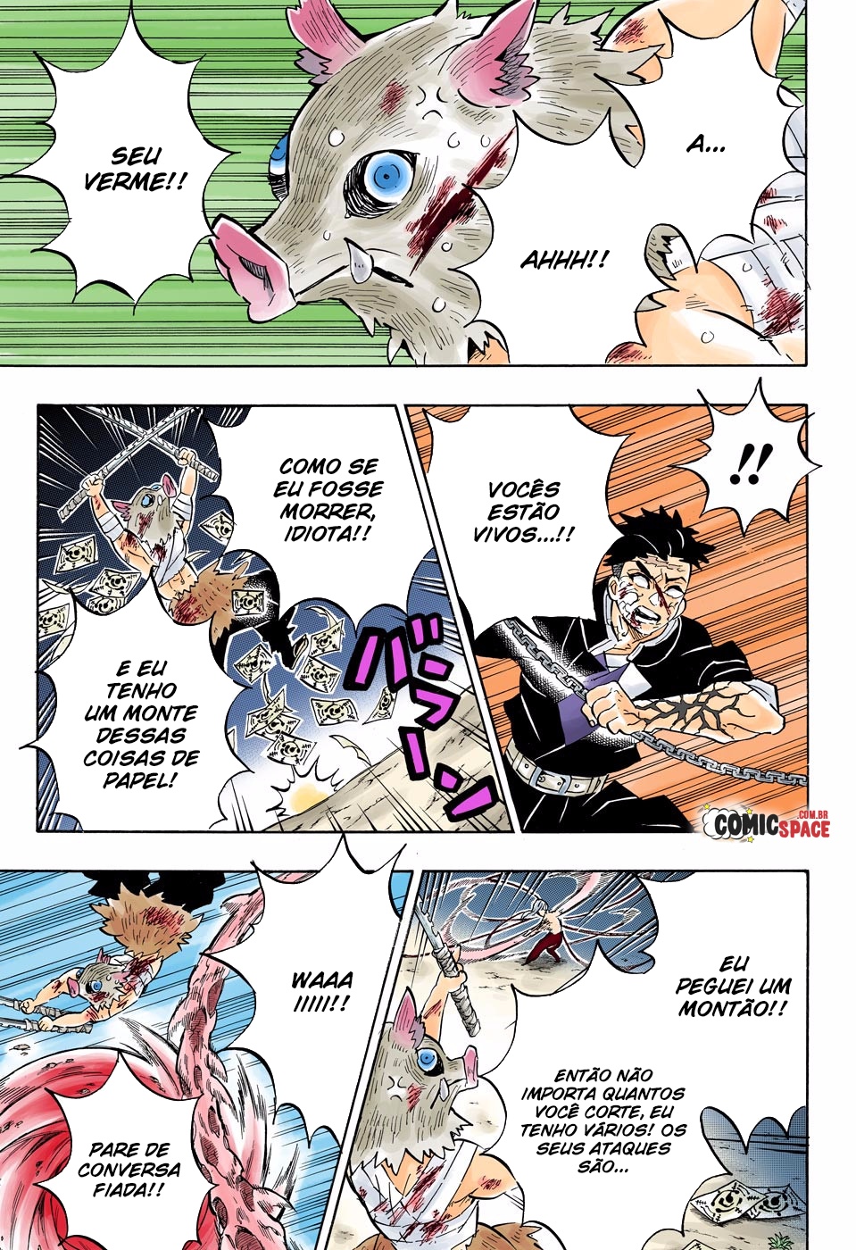 Read Demon Slayer Kimetsu no Yaiba PT-BR Manga Online