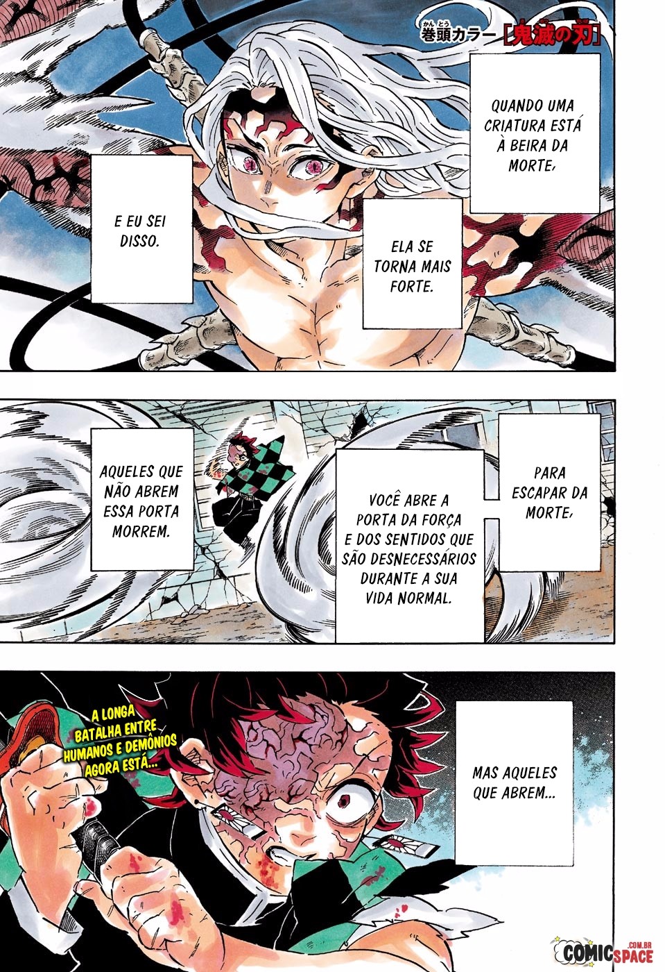 Read Demon Slayer Kimetsu no Yaiba PT-BR Manga Online