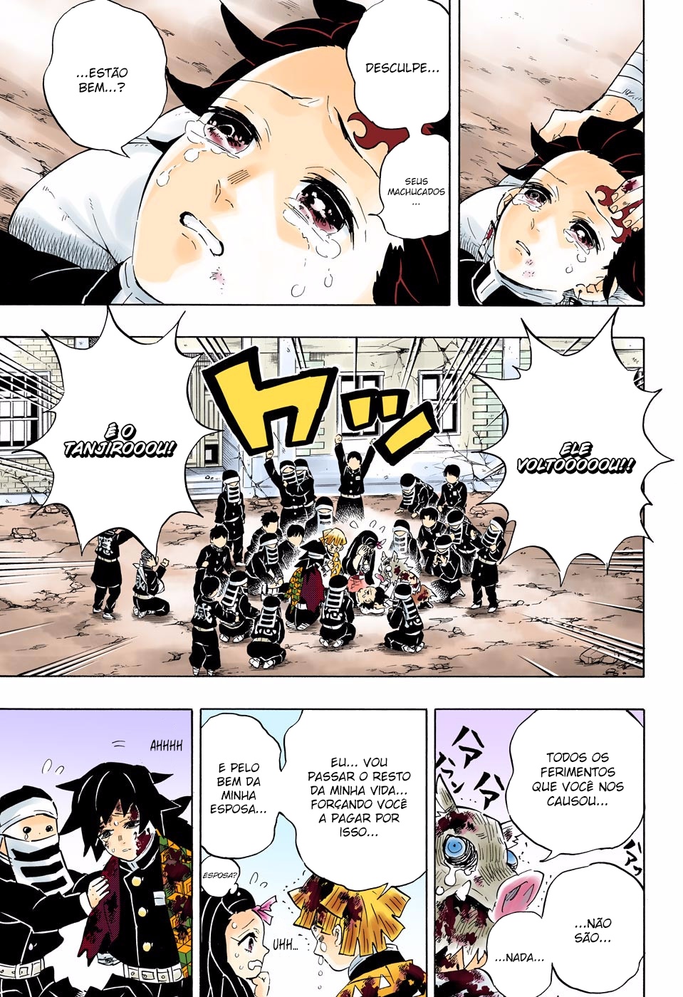 Read Demon Slayer Kimetsu no Yaiba PT-BR Manga Online