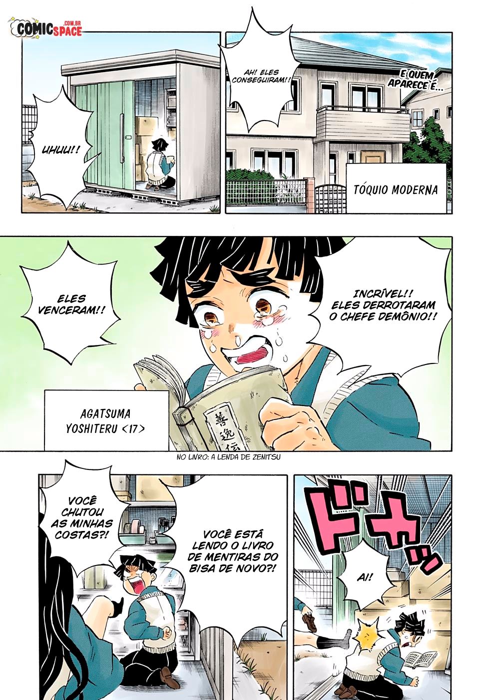 Read Demon Slayer Kimetsu no Yaiba PT-BR Manga Online
