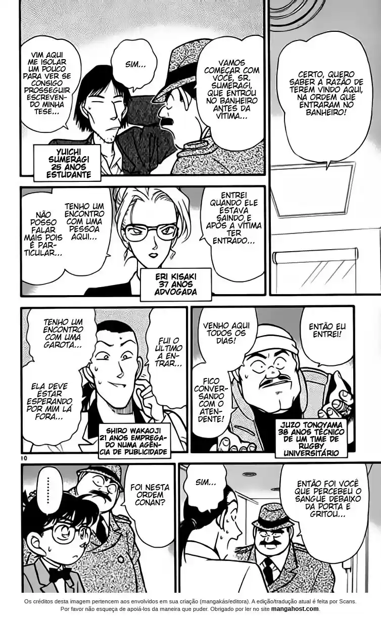 Read Detective Conan PT-BR Manga Online