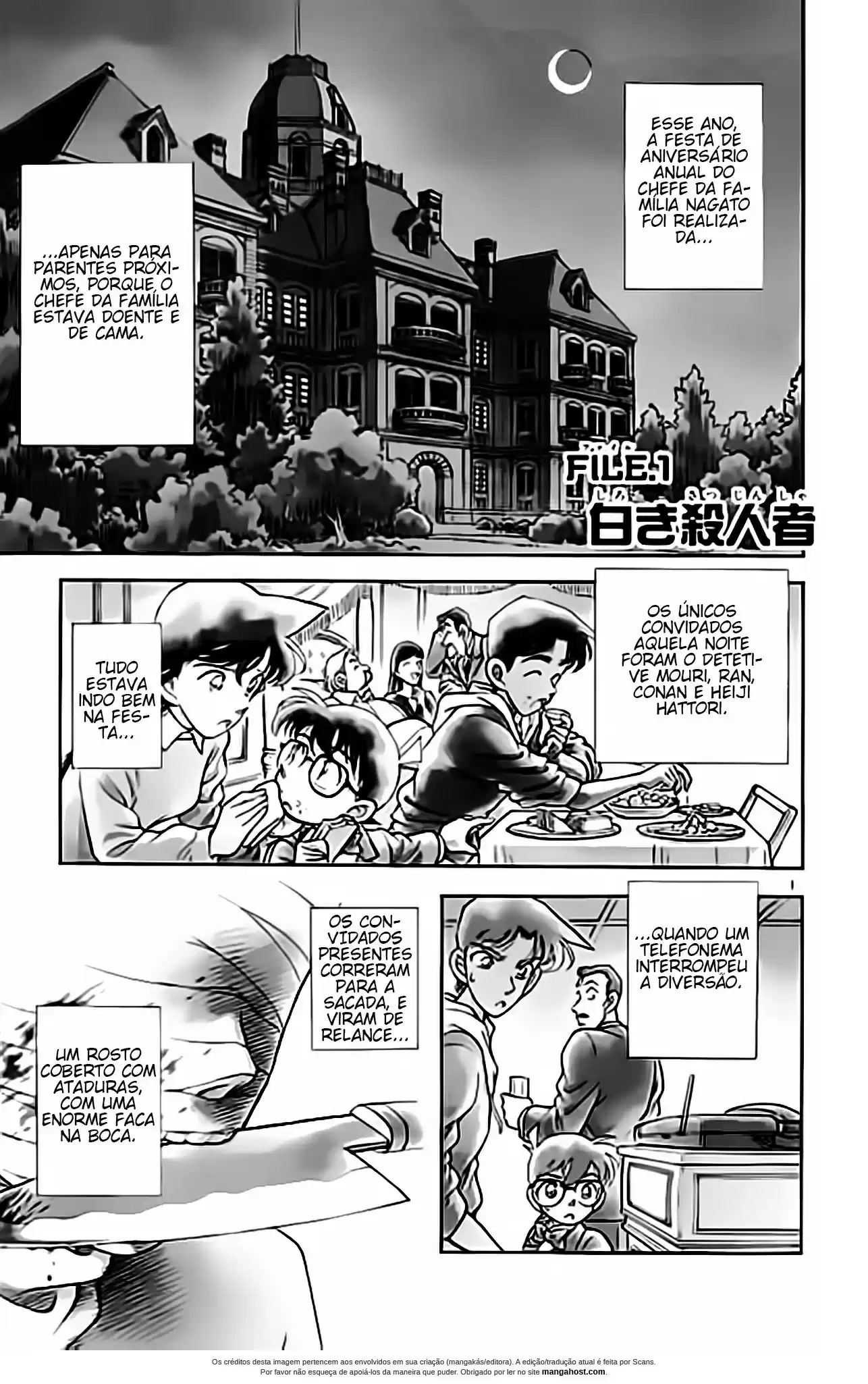 Read Detective Conan PT-BR Manga Online