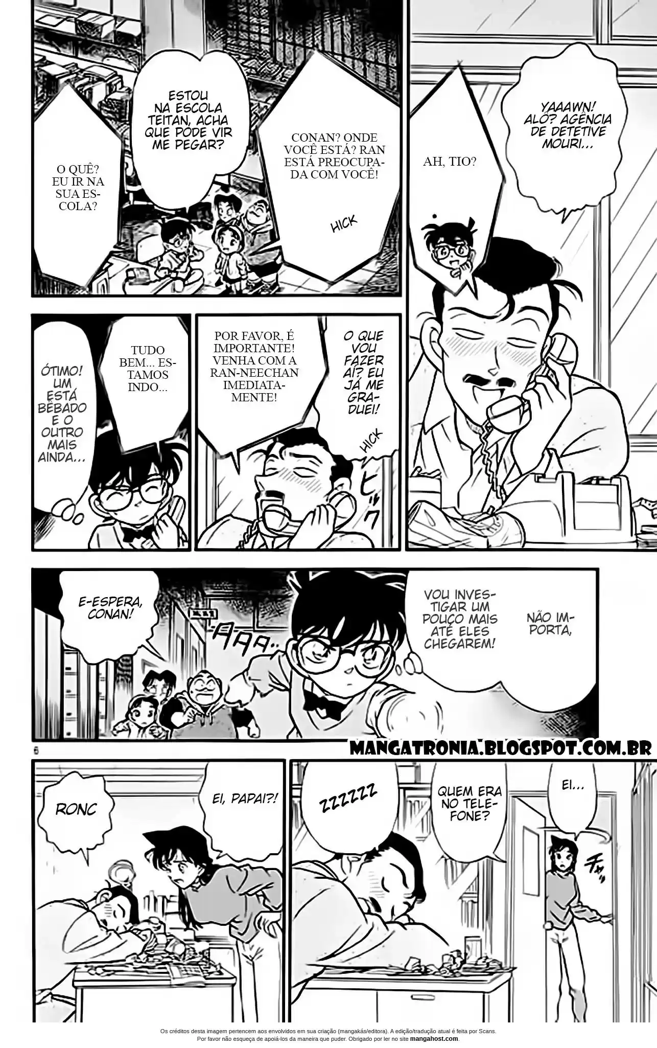 Read Detective Conan PT-BR Manga Online
