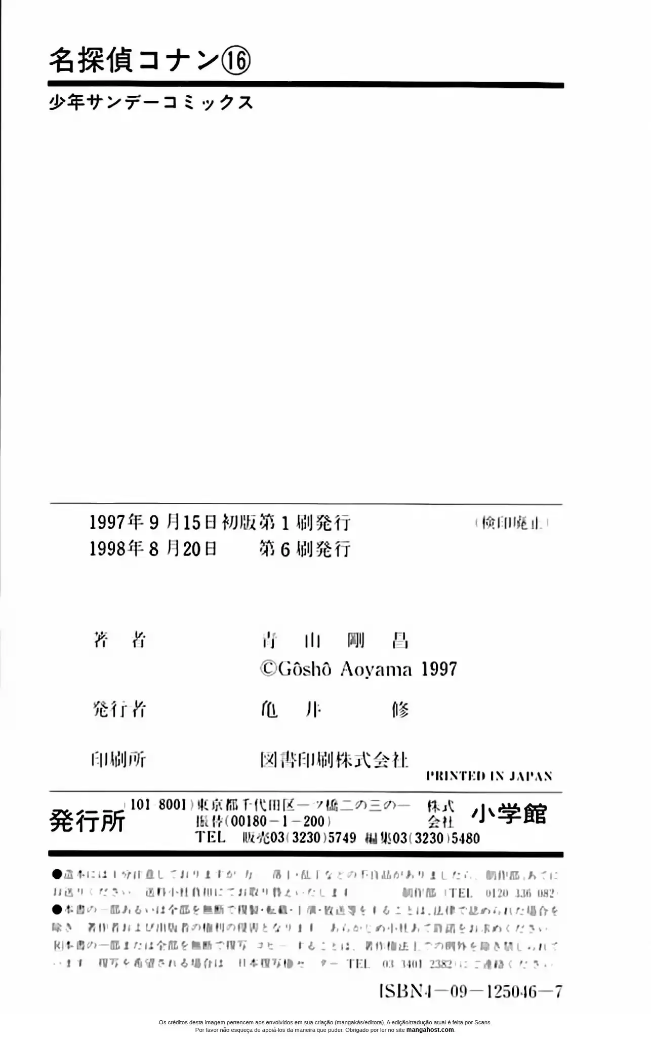 Read Detective Conan PT-BR Manga Online