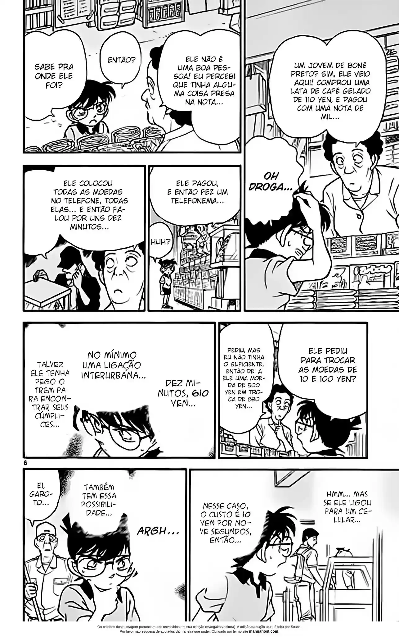 Read Detective Conan PT-BR Manga Online