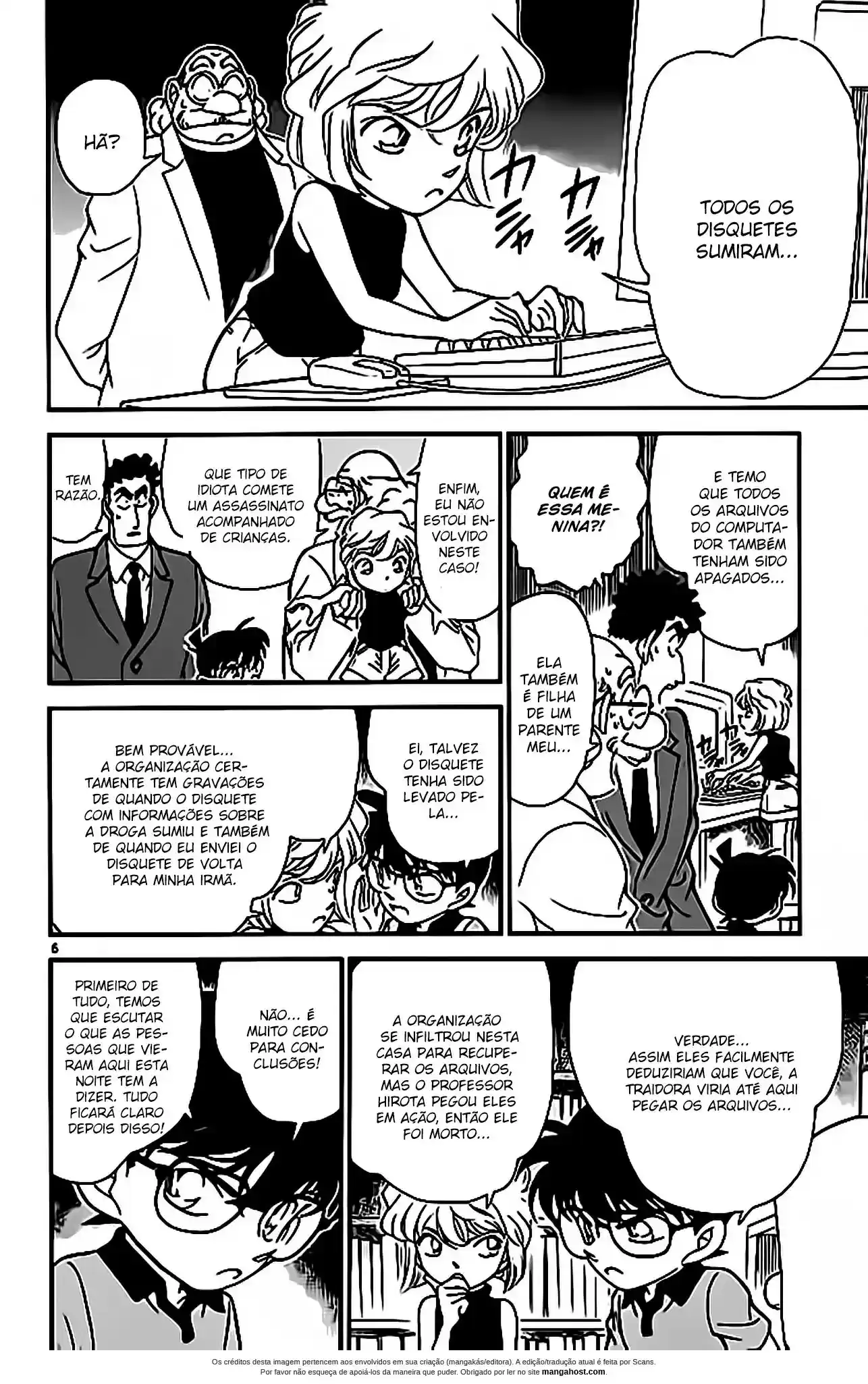Read Detective Conan PT-BR Manga Online