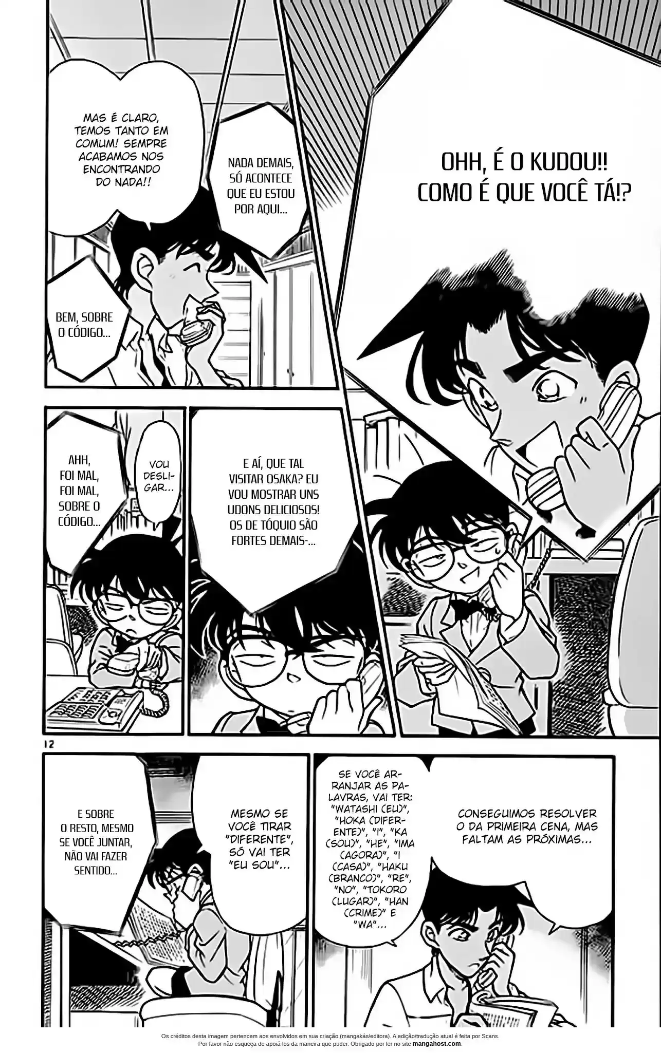 Read Detective Conan PT-BR Manga Online