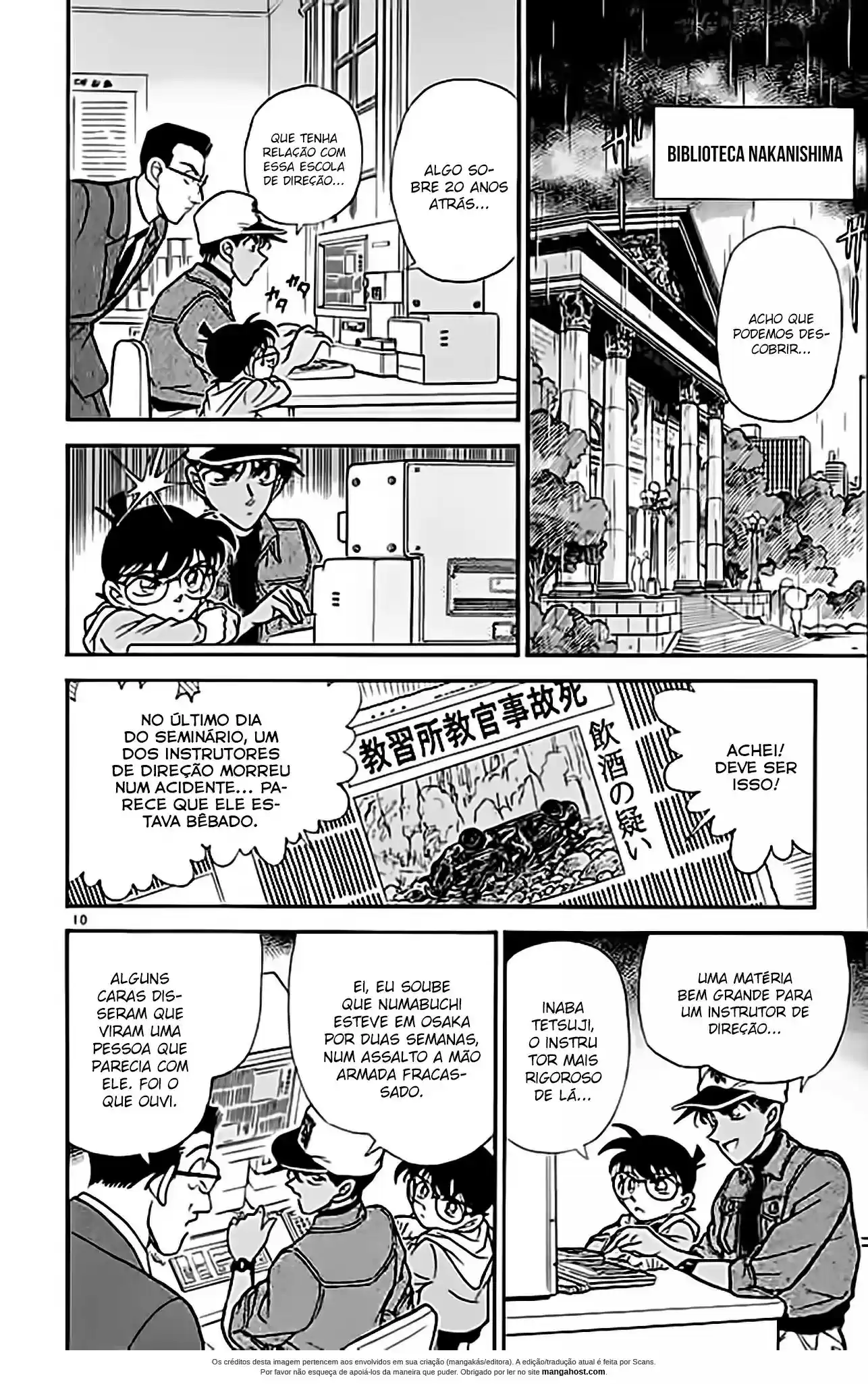 Read Detective Conan PT-BR Manga Online