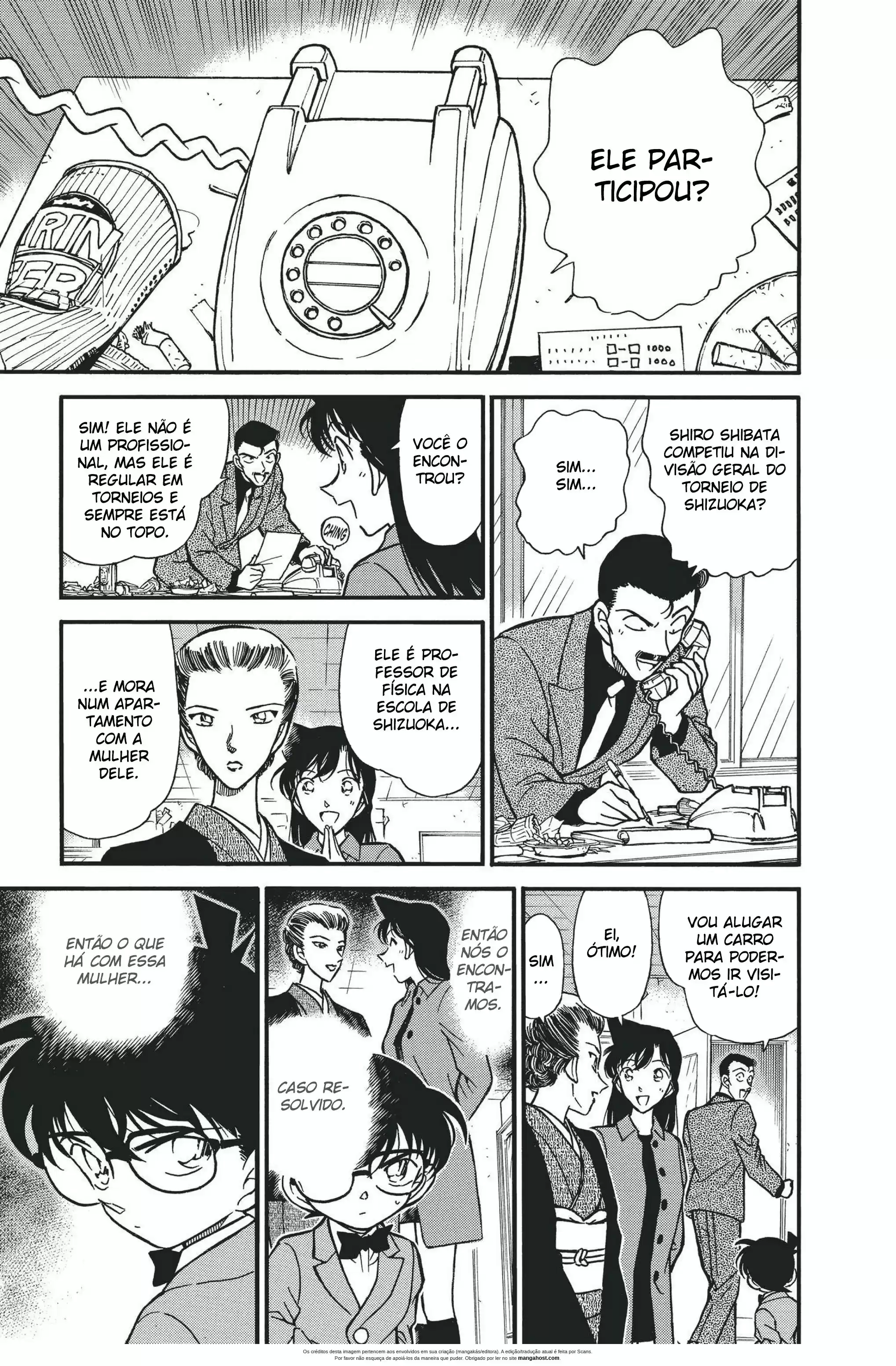 Read Detective Conan PT-BR Manga Online