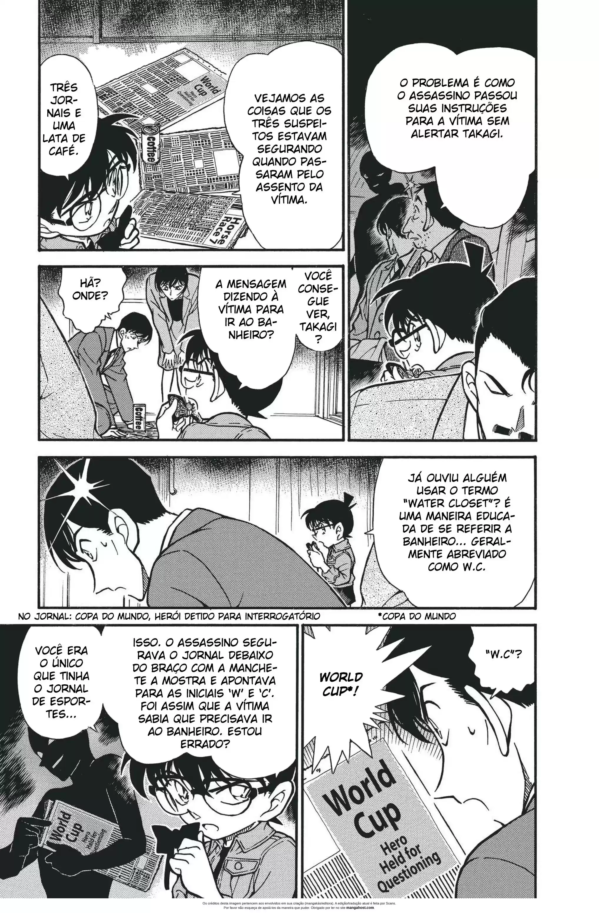 Read Detective Conan PT-BR Manga Online