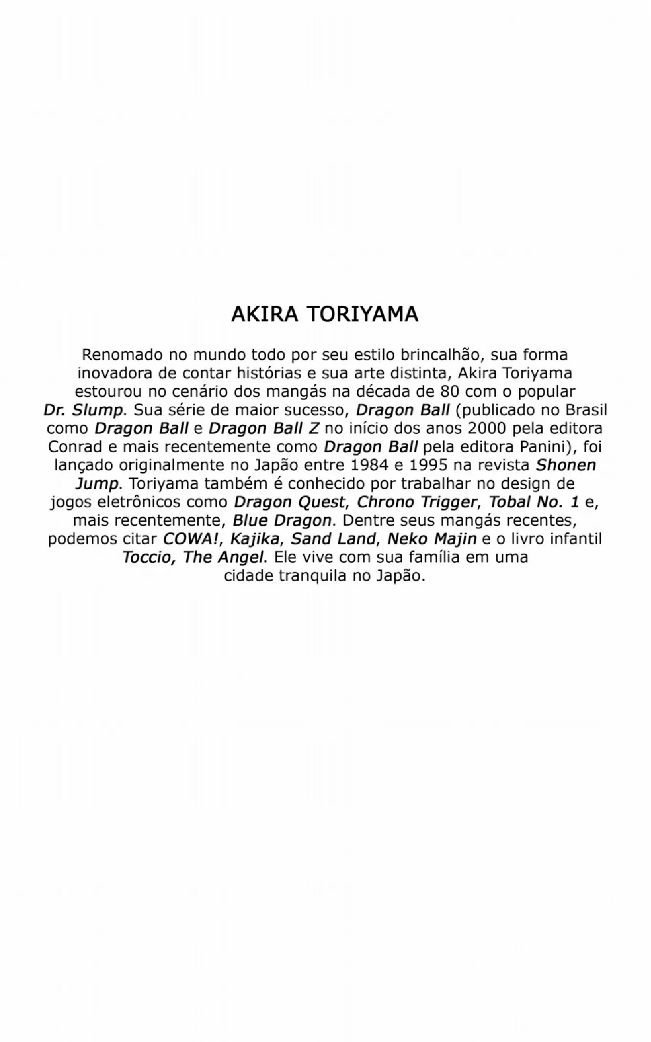 Read Dragon Ball PT-BR Manga Online