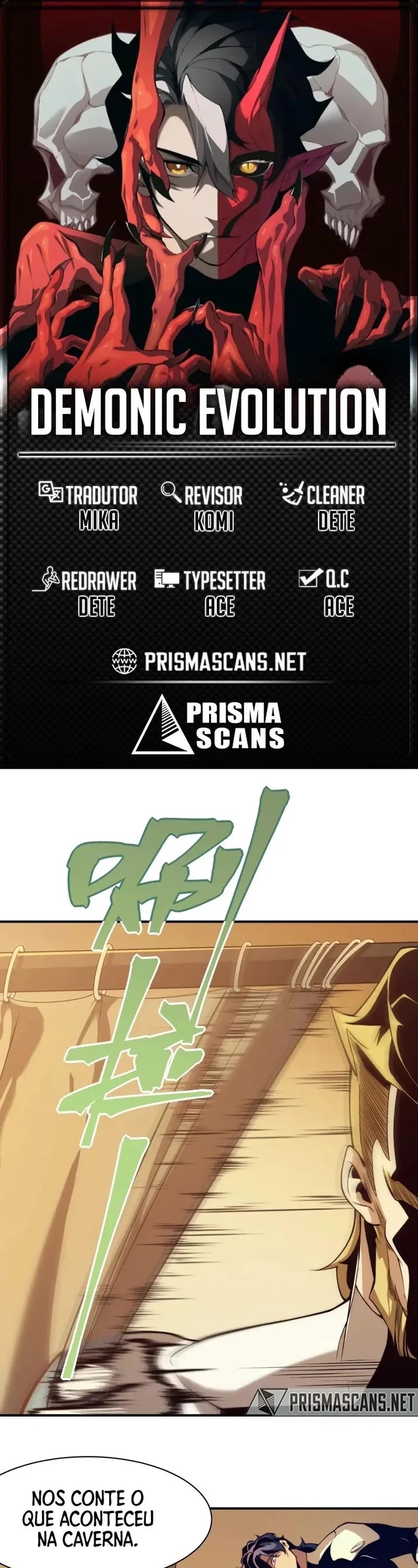 Read Evolução Demoníaca PT-BR Manga Online