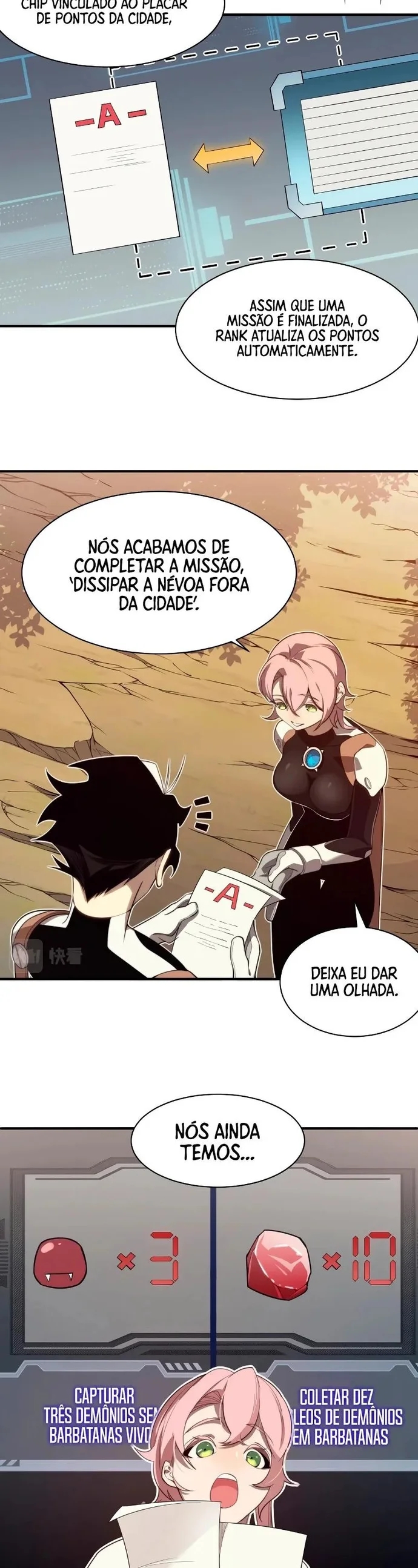 Read Evolução Demoníaca PT-BR Manga Online