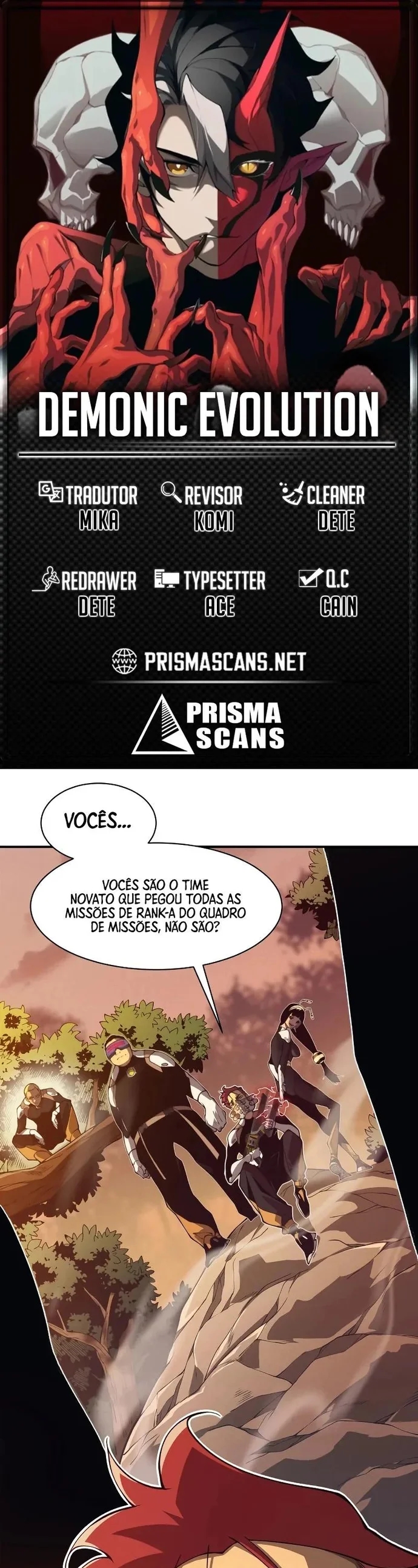 Read Evolução Demoníaca PT-BR Manga Online