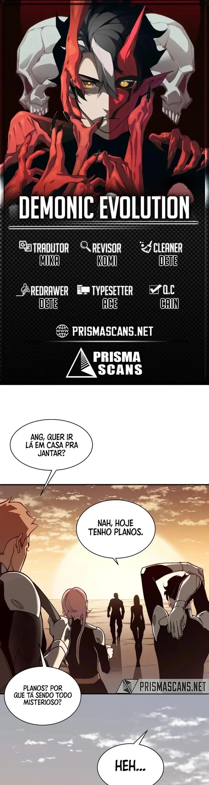 Read Evolução Demoníaca PT-BR Manga Online