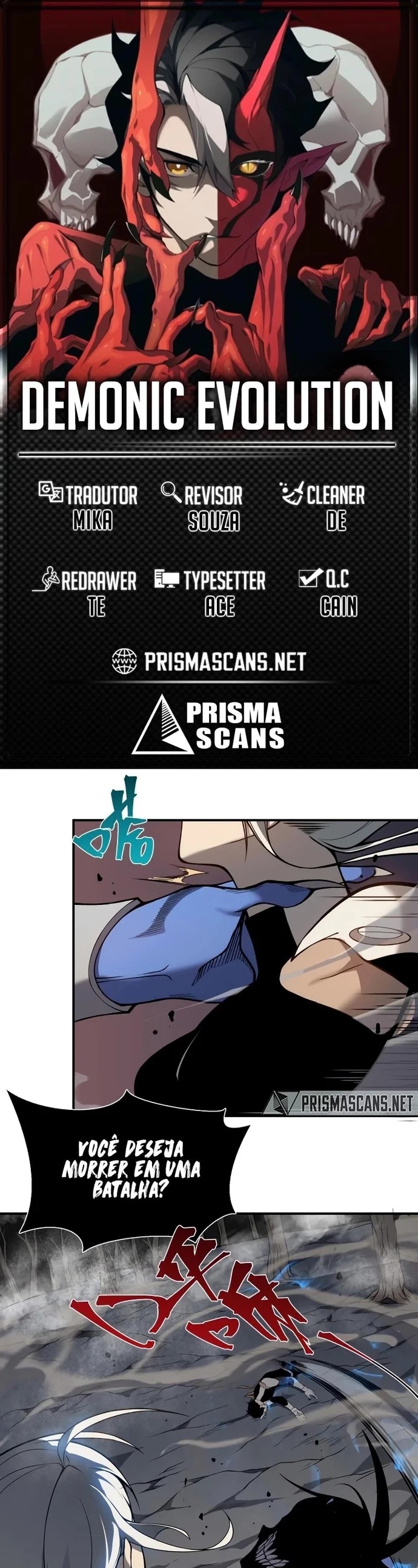 Read Evolução Demoníaca PT-BR Manga Online