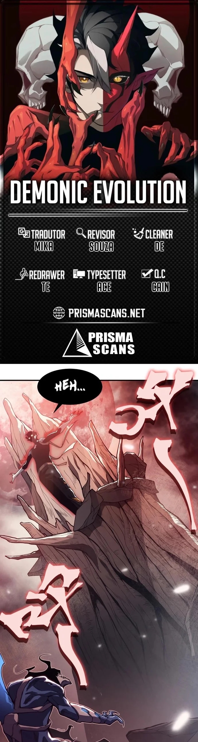 Read Evolução Demoníaca PT-BR Manga Online