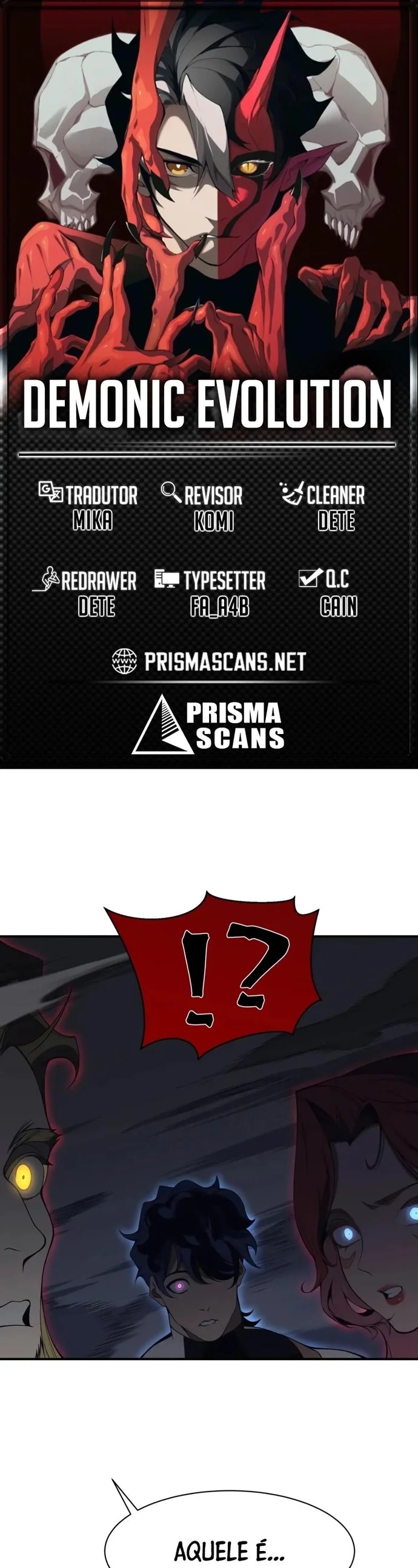 Read Evolução Demoníaca PT-BR Manga Online