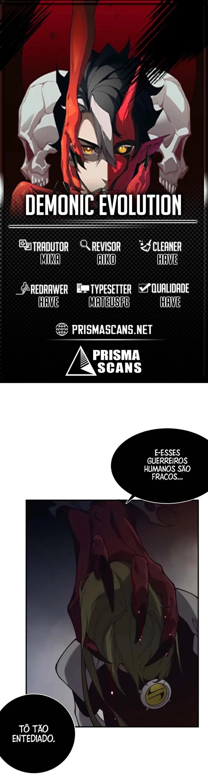Read Evolução Demoníaca PT-BR Manga Online