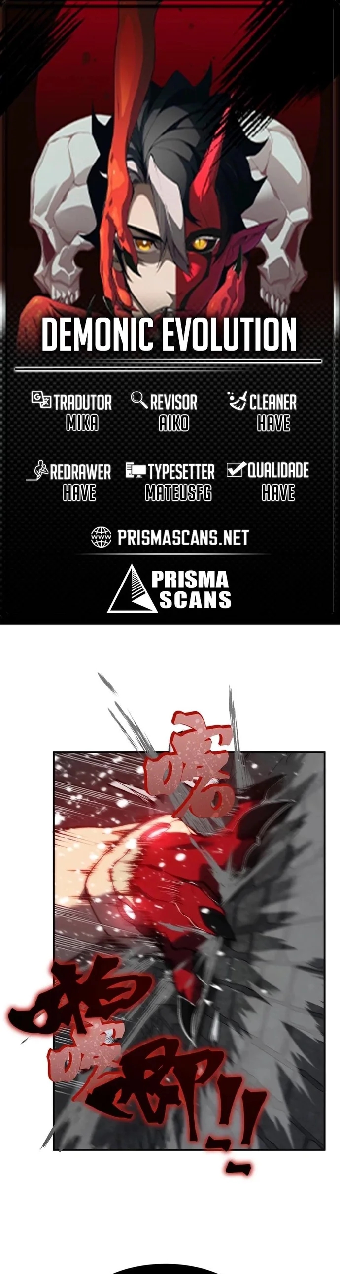 Read Evolução Demoníaca PT-BR Manga Online