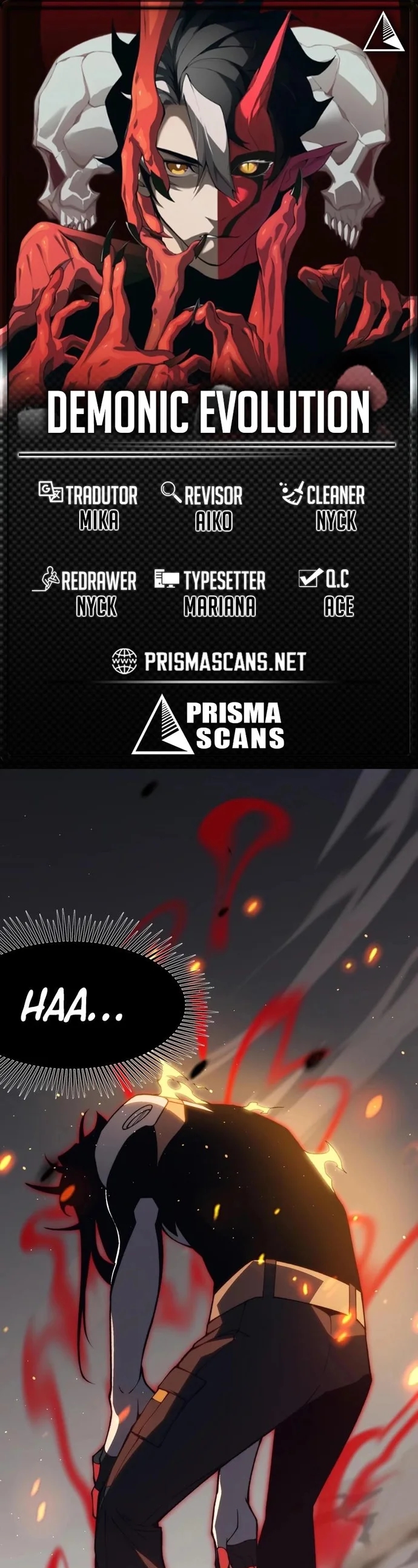 Read Evolução Demoníaca PT-BR Manga Online