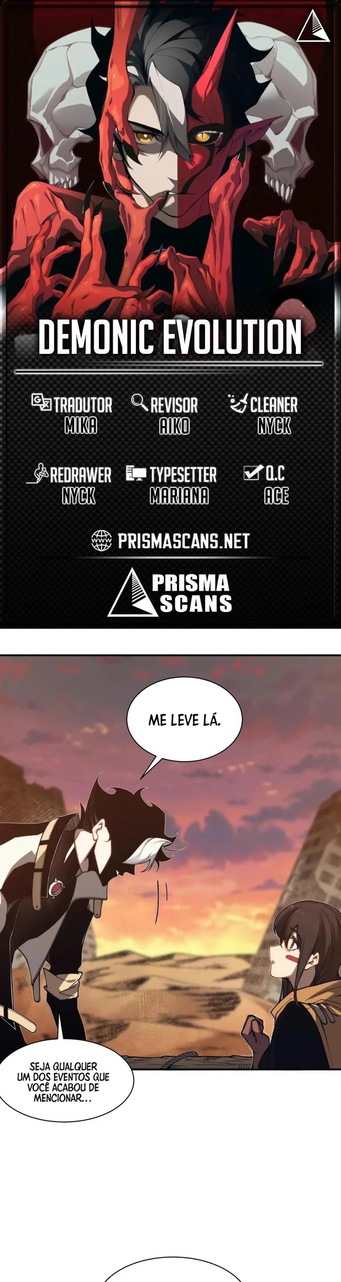 Read Evolução Demoníaca PT-BR Manga Online