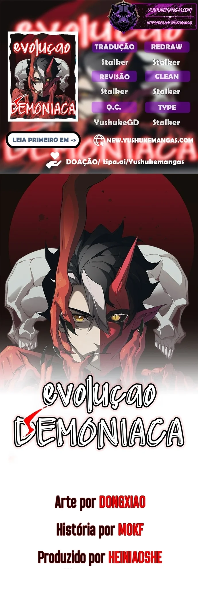 Read Evolução Demoníaca PT-BR Manga Online