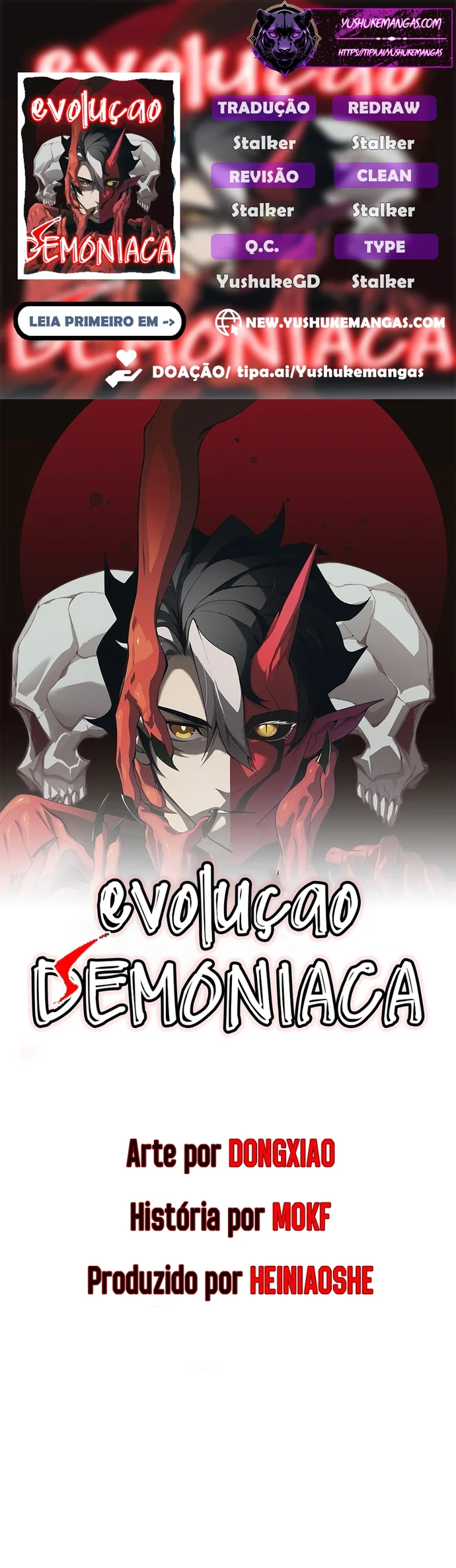 Read Evolução Demoníaca PT-BR Manga Online