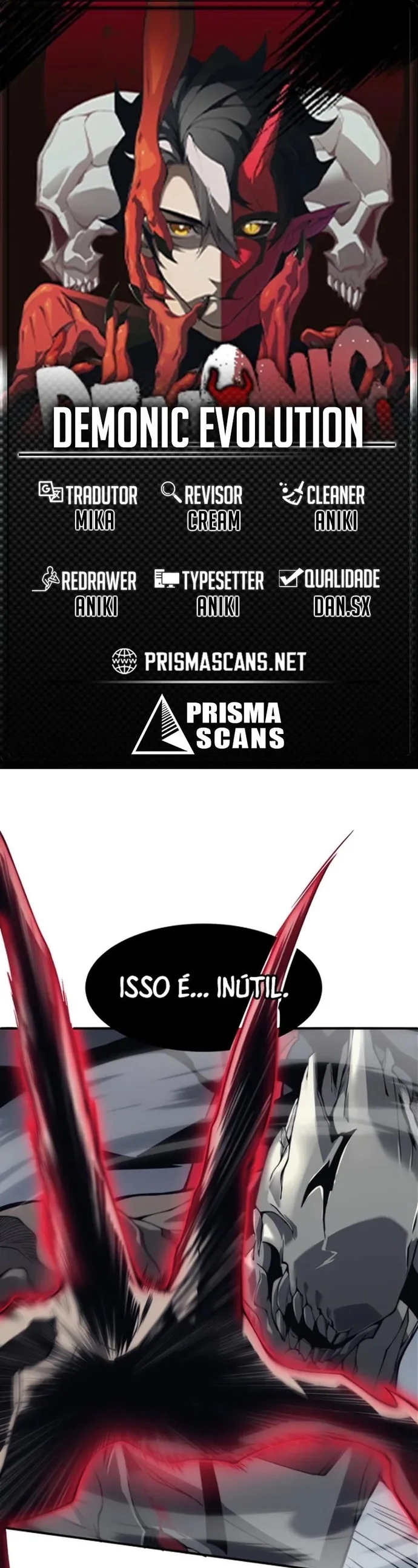 Read Evolução Demoníaca PT-BR Manga Online