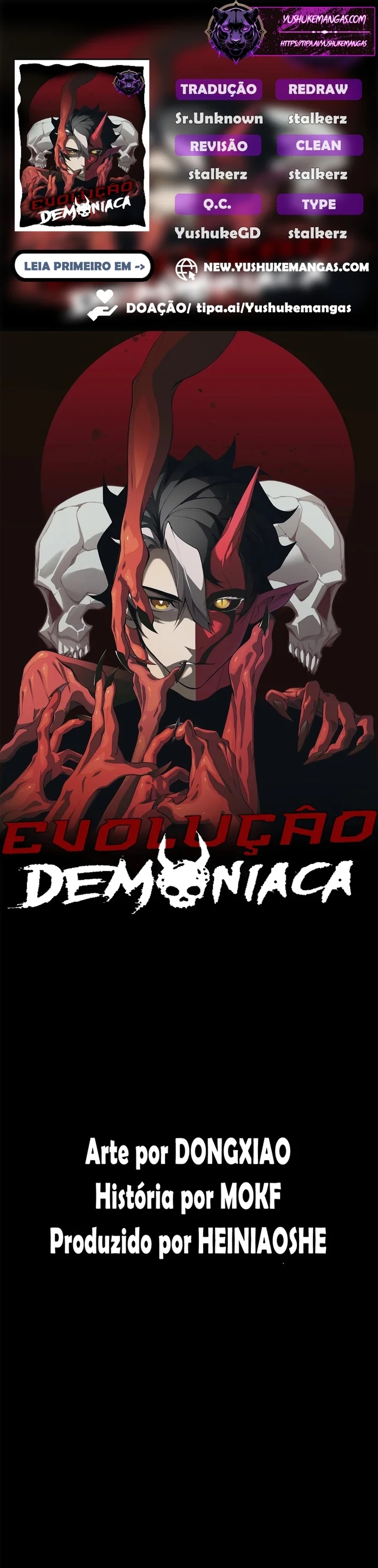 Read Evolução Demoníaca PT-BR Manga Online