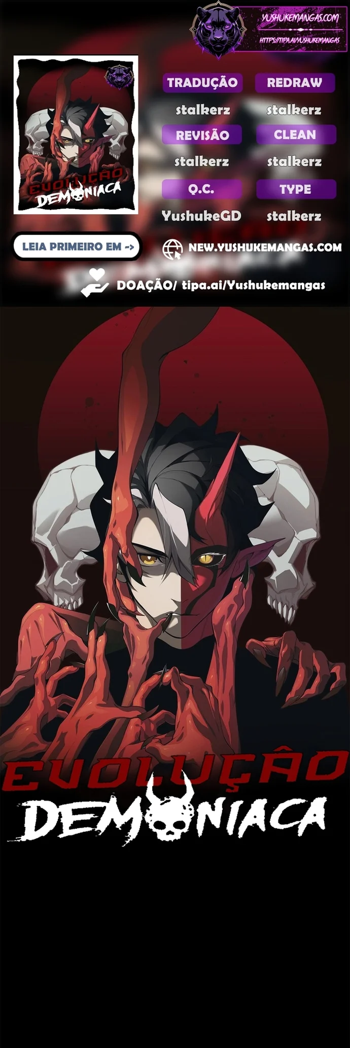 Read Evolução Demoníaca PT-BR Manga Online