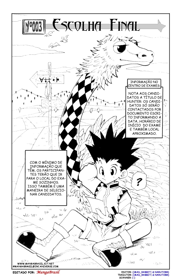 Read Hunter x Hunter PT-BR Manga Online