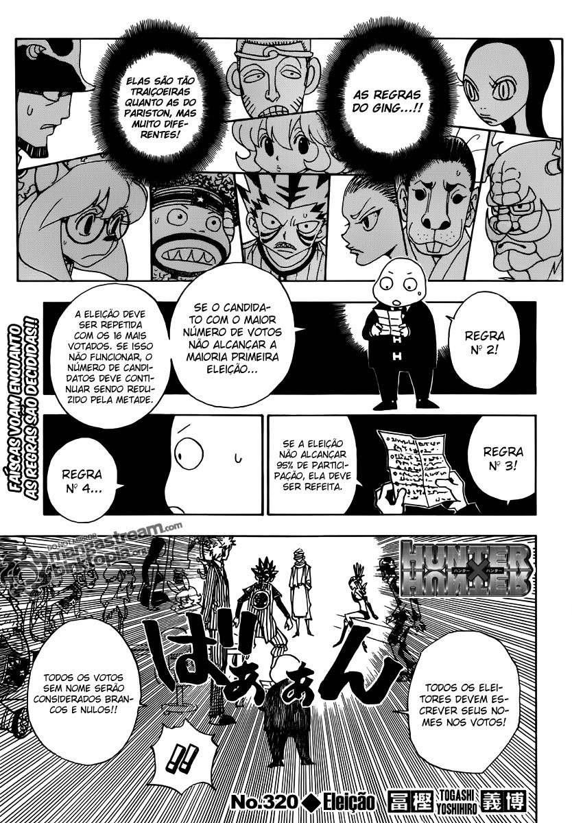 Read Hunter x Hunter PT-BR Manga Online