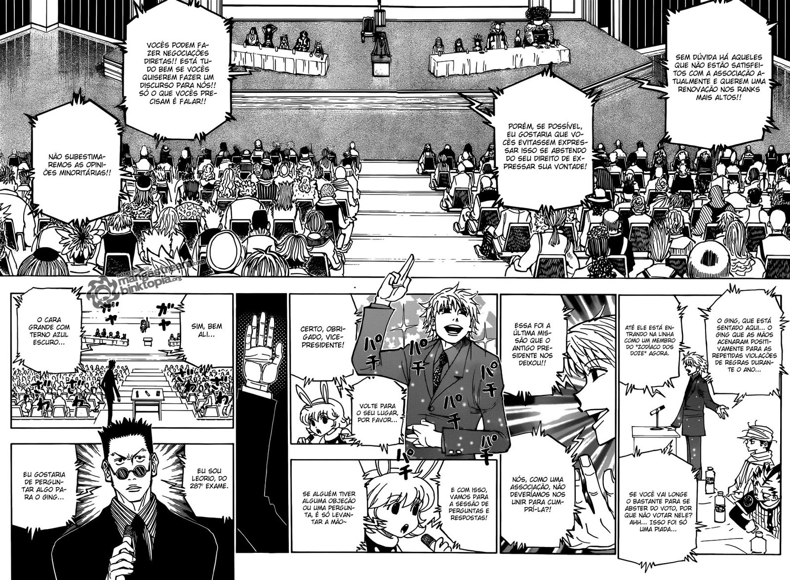 Read Hunter x Hunter PT-BR Manga Online