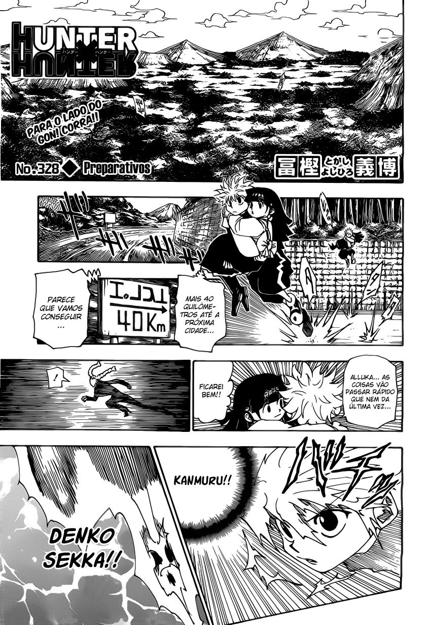 Read Hunter x Hunter PT-BR Manga Online