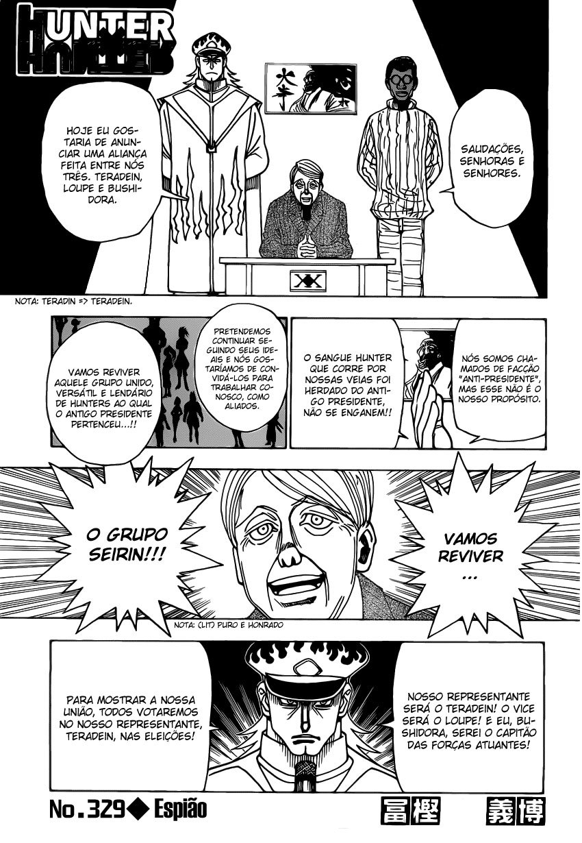 Read Hunter x Hunter PT-BR Manga Online
