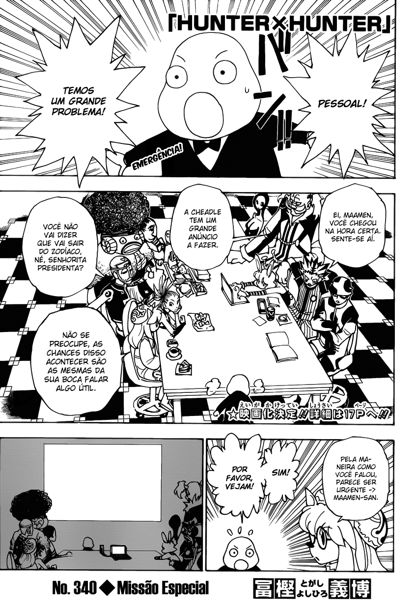 Read Hunter x Hunter PT-BR Manga Online