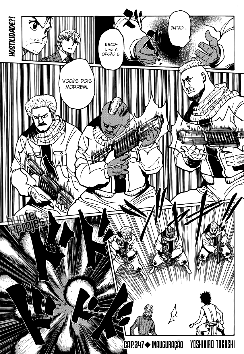 Read Hunter x Hunter PT-BR Manga Online