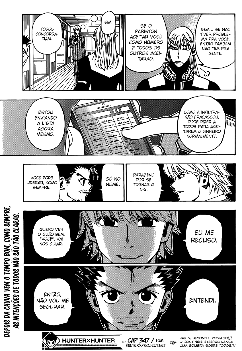 Read Hunter x Hunter PT-BR Manga Online