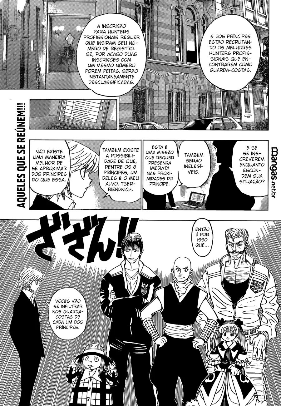 Read Hunter x Hunter PT-BR Manga Online