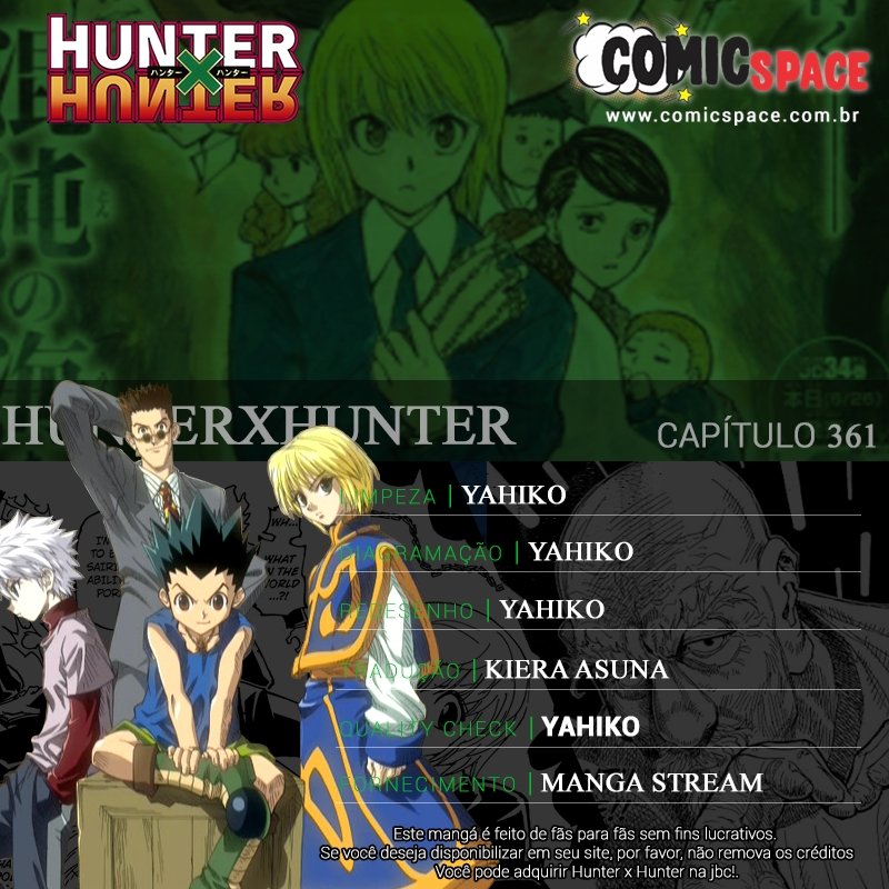 Read Hunter x Hunter PT-BR Manga Online