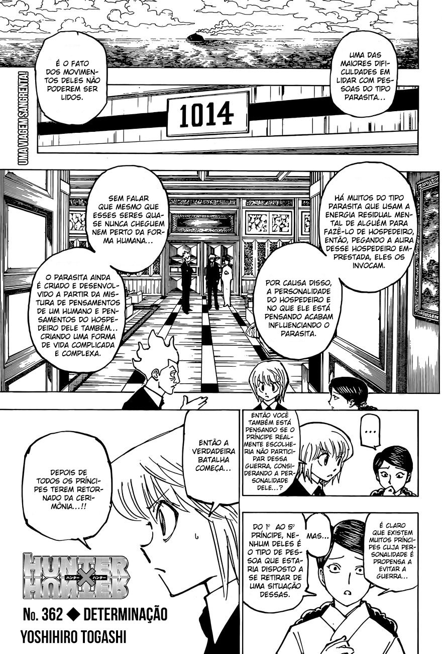 Read Hunter x Hunter PT-BR Manga Online