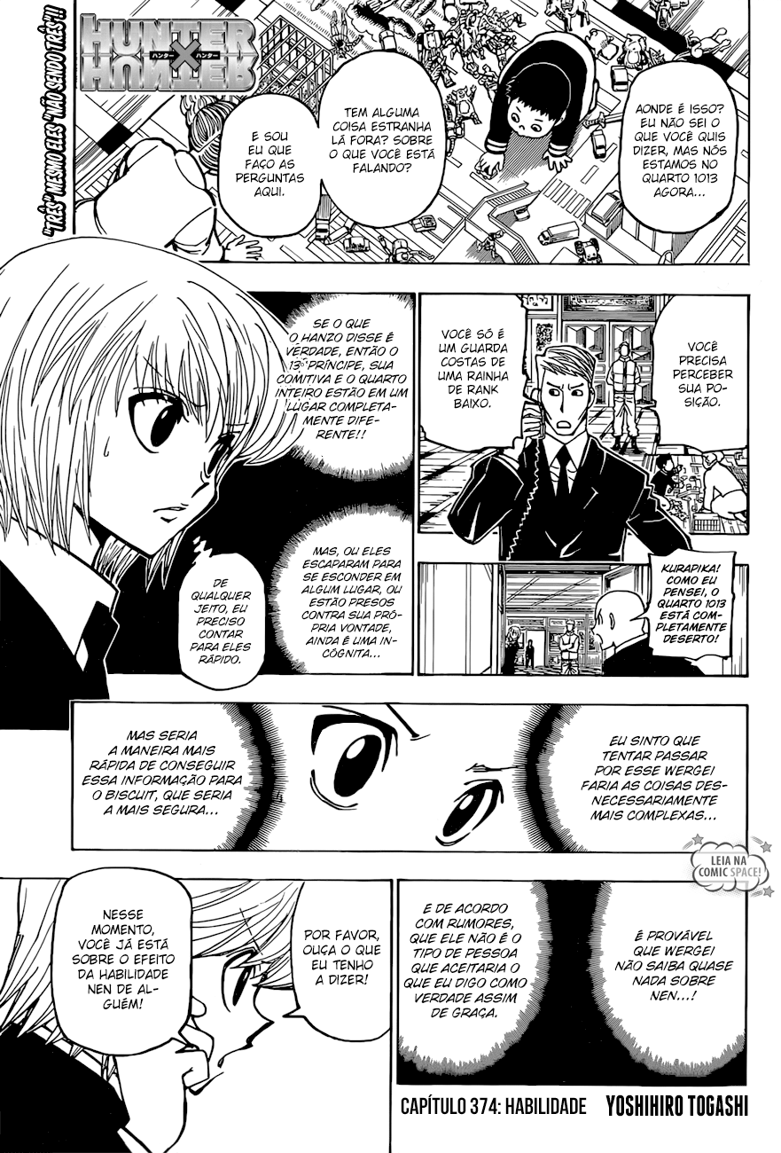 Read Hunter x Hunter PT-BR Manga Online