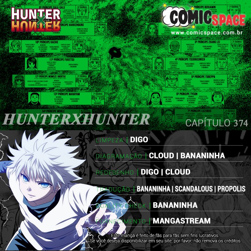 Read Hunter x Hunter PT-BR Manga Online